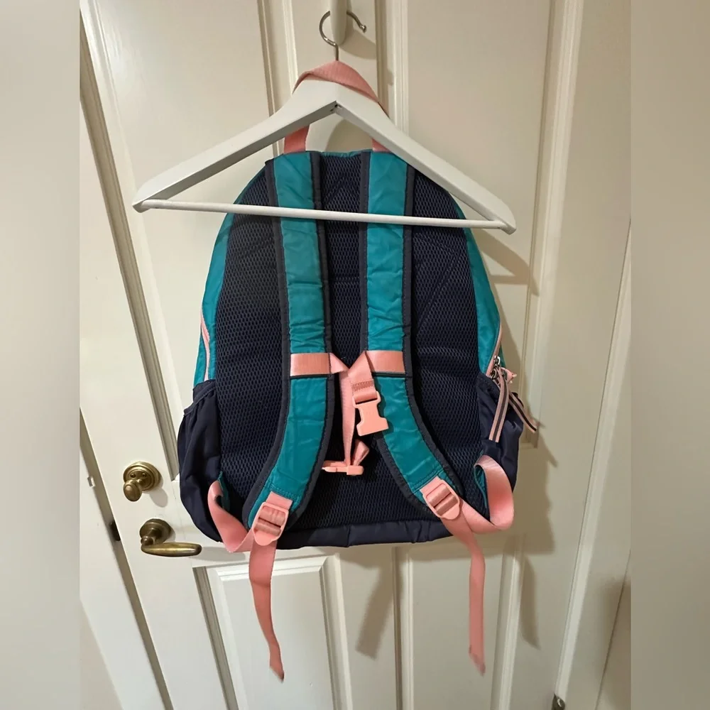 LULULEMON IVIVVA Girl’s Backback in Teal, Pink & Blue